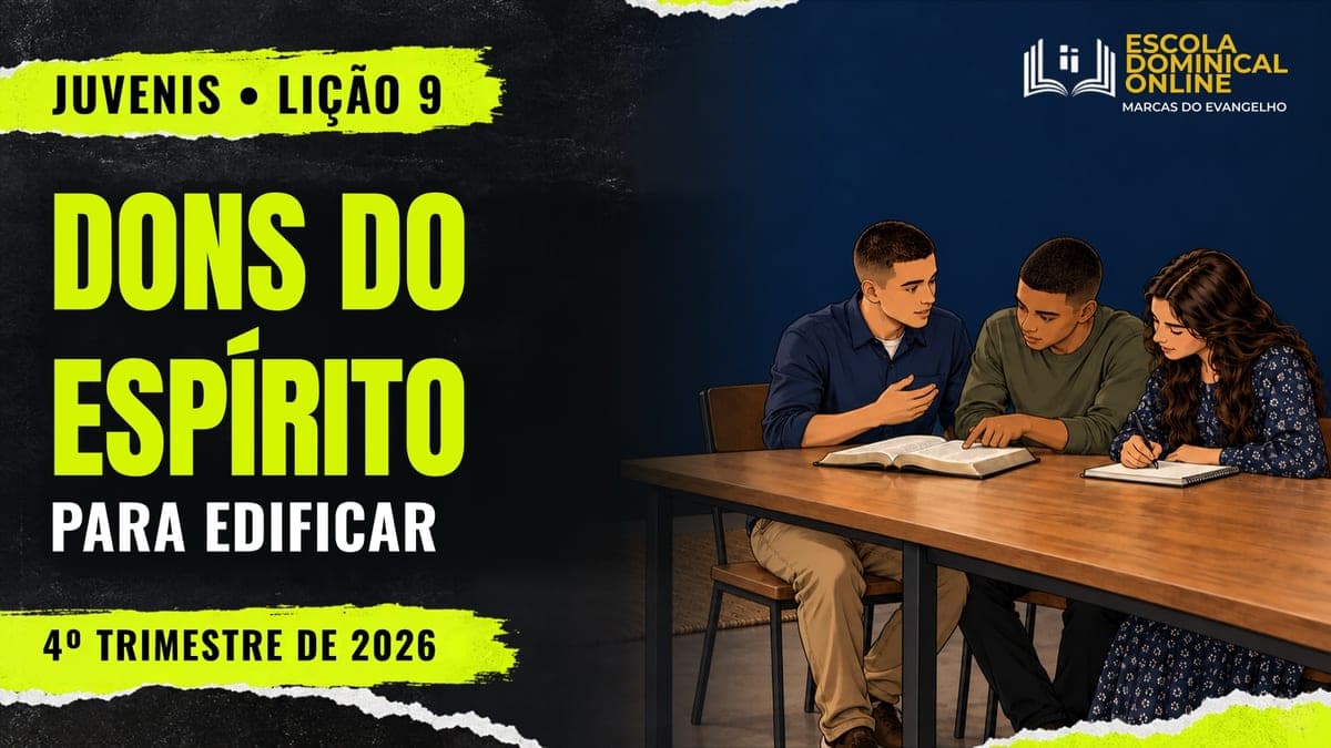 Capa da aula: Os Dons do Espírito Santo