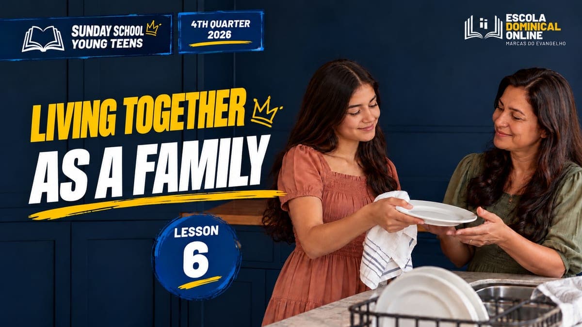 Lesson cover: Living Together as a Family