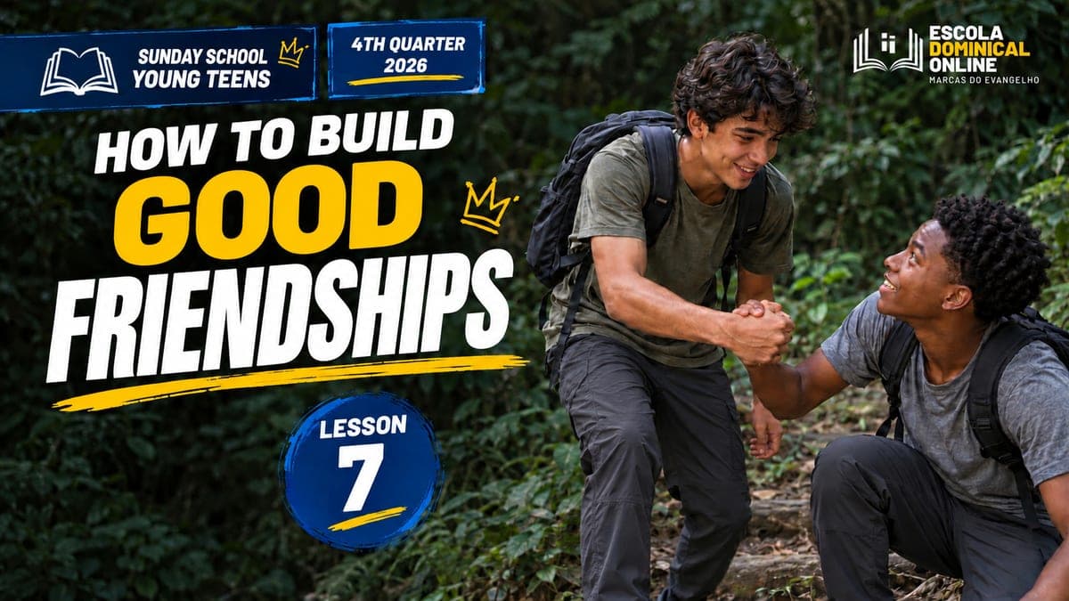 Lesson cover: How to Build Good Friendships