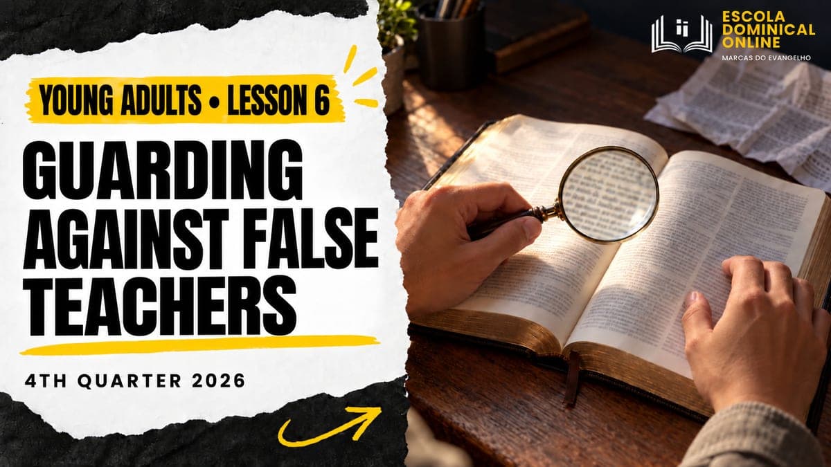 Lesson cover: Guarding Against False Teachers