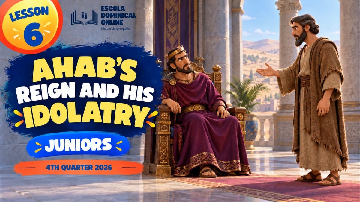 Lesson cover: Ahab's Reign and His Idolatry