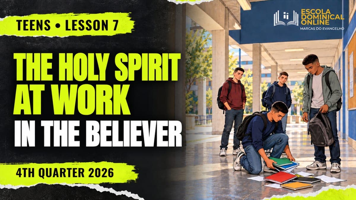 Lesson cover: The Holy Spirit at Work in the Believer