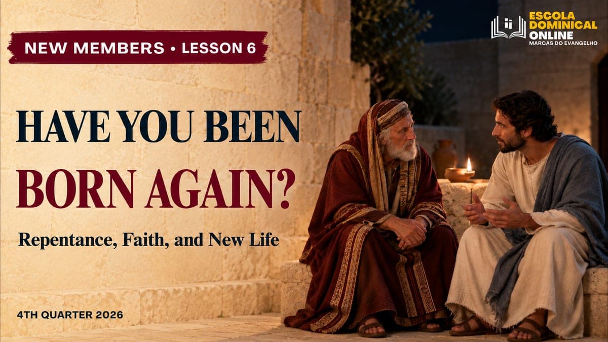 Lesson cover: Have You Been Born Again?