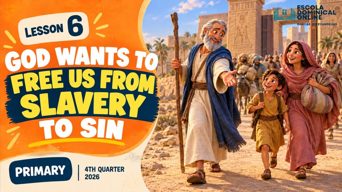 Lesson cover: God Wants to Free Us from Slavery to Sin