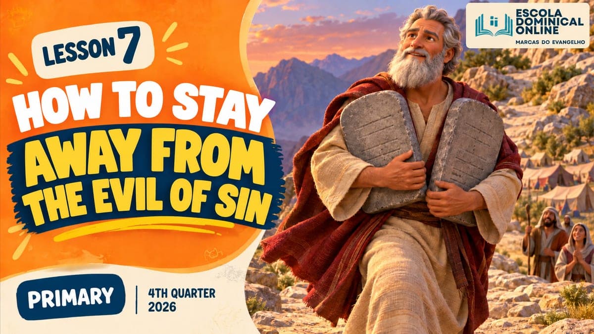 Lesson cover: How to Stay Away from the Evil of Sin