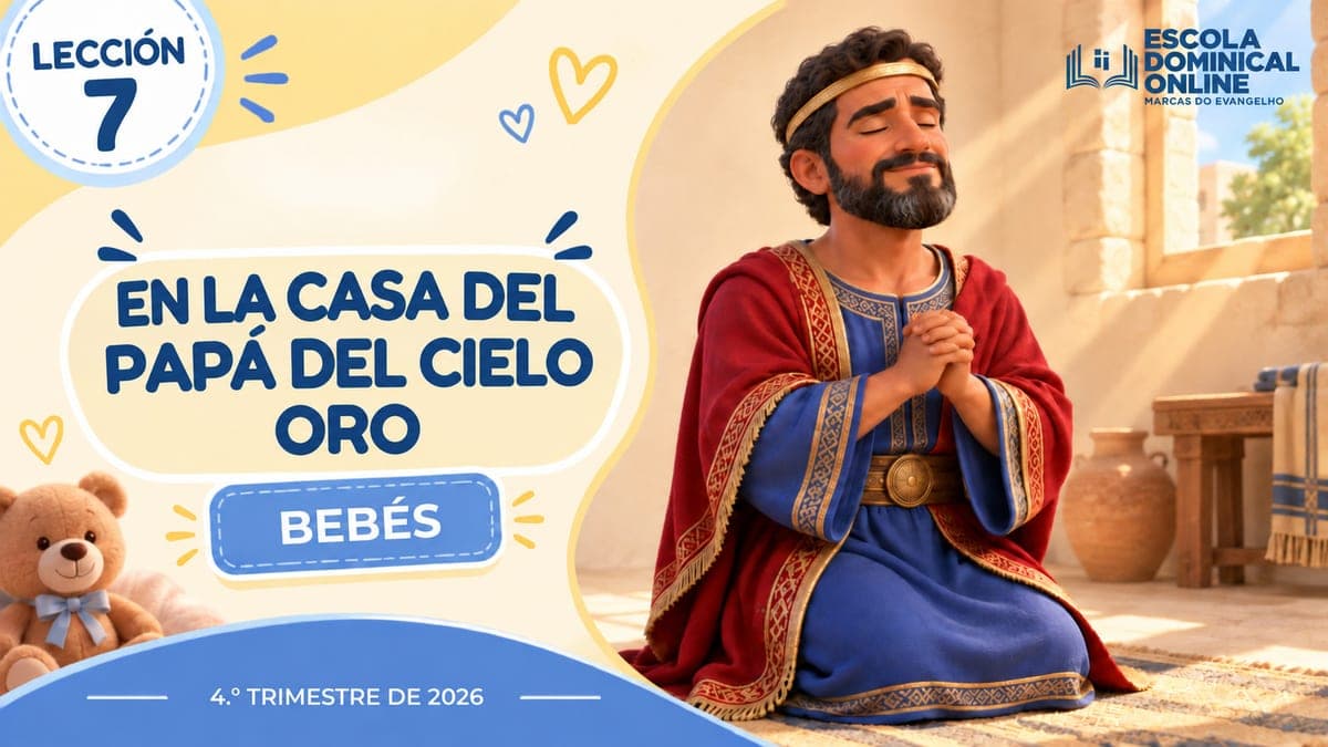 Portada de la clase: En la casa del Papá del cielo oro
