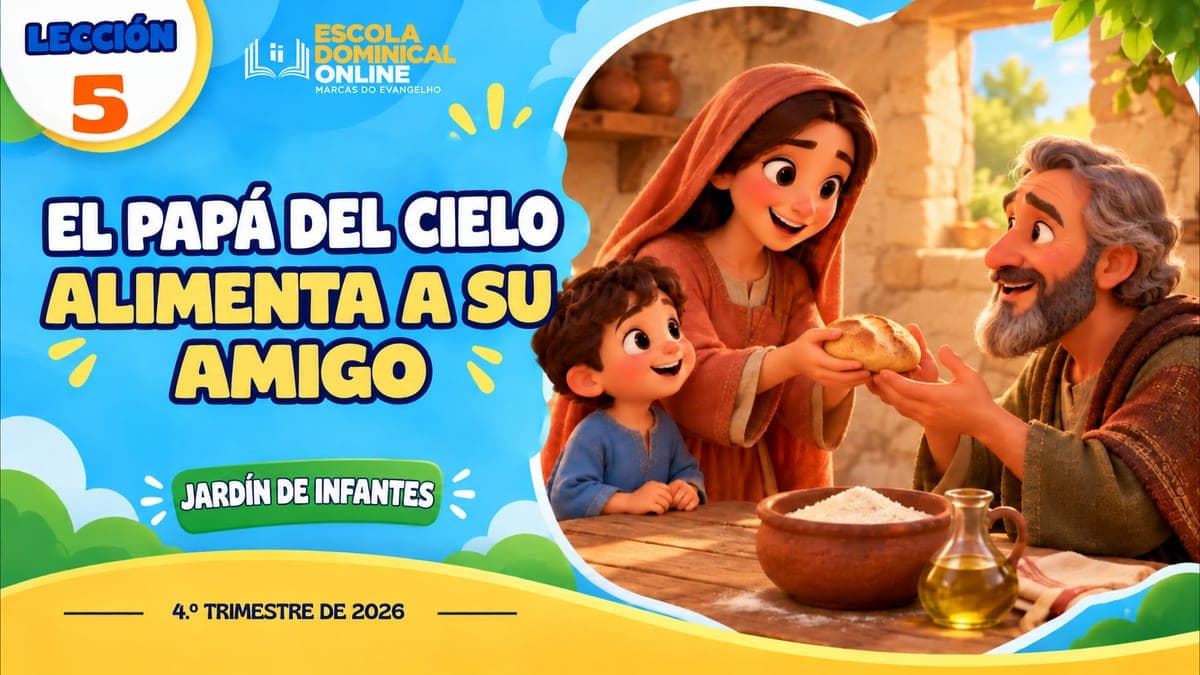 El Papá del cielo alimenta a su amigo