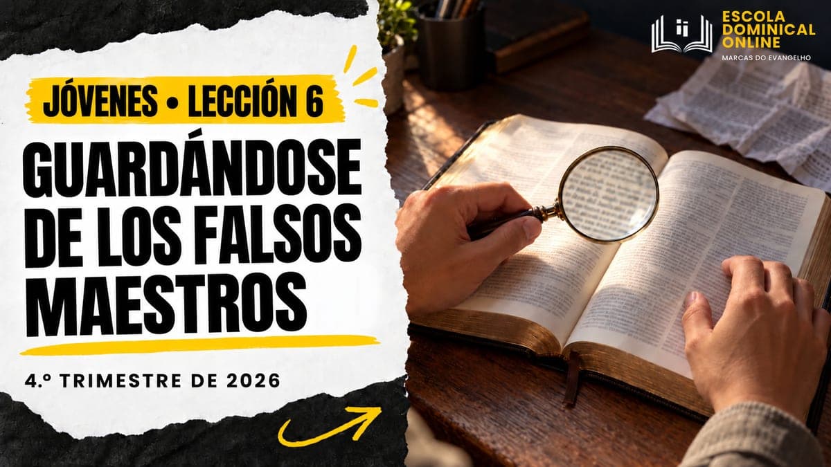 Portada de la clase: Guardándose de los falsos maestros