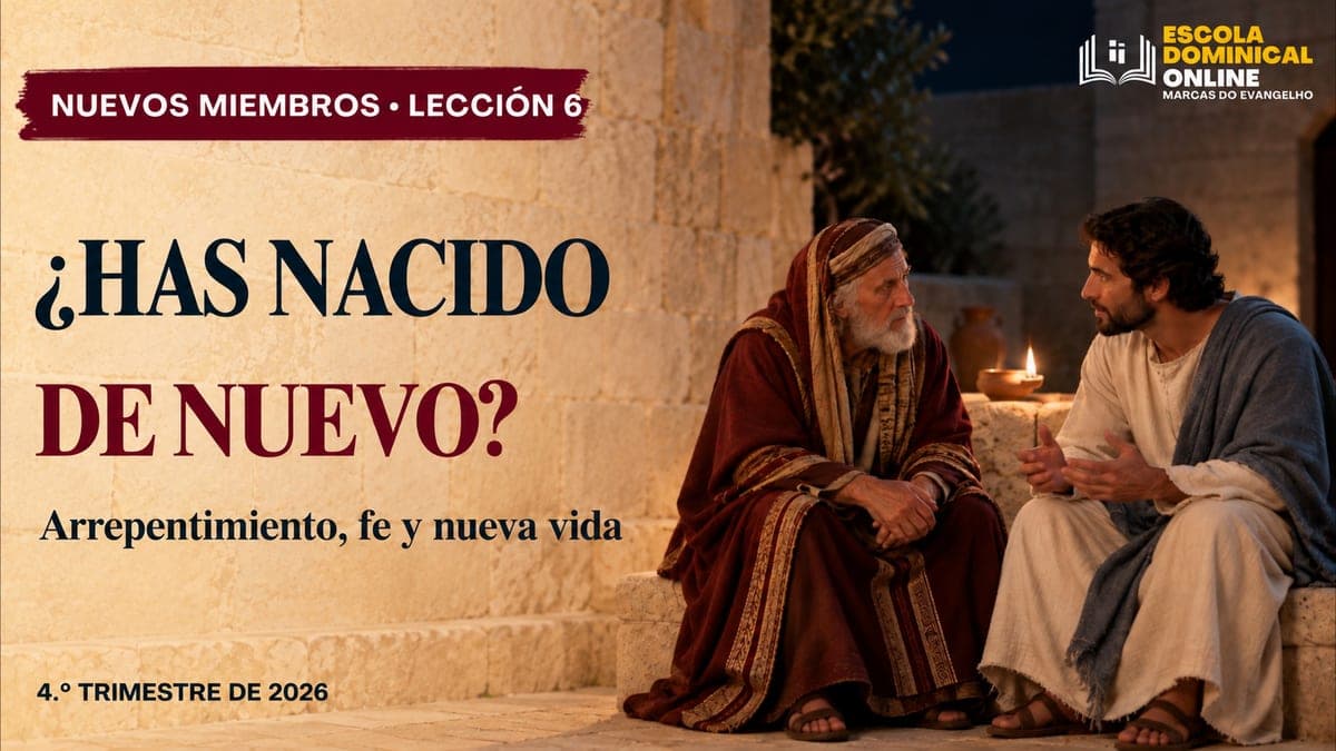 Portada de la clase: ¿Has nacido de nuevo?