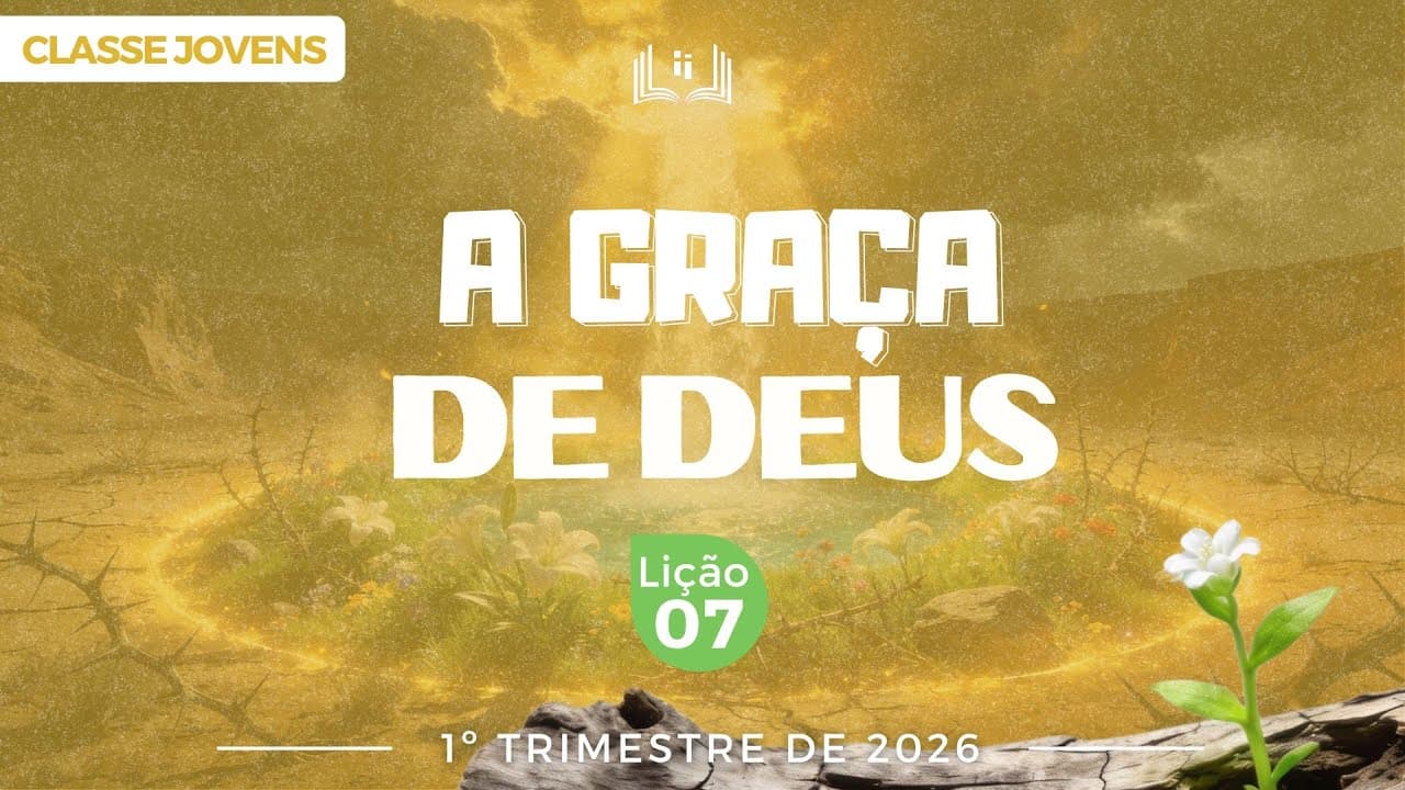 Capa da aula: A Graça de Deus