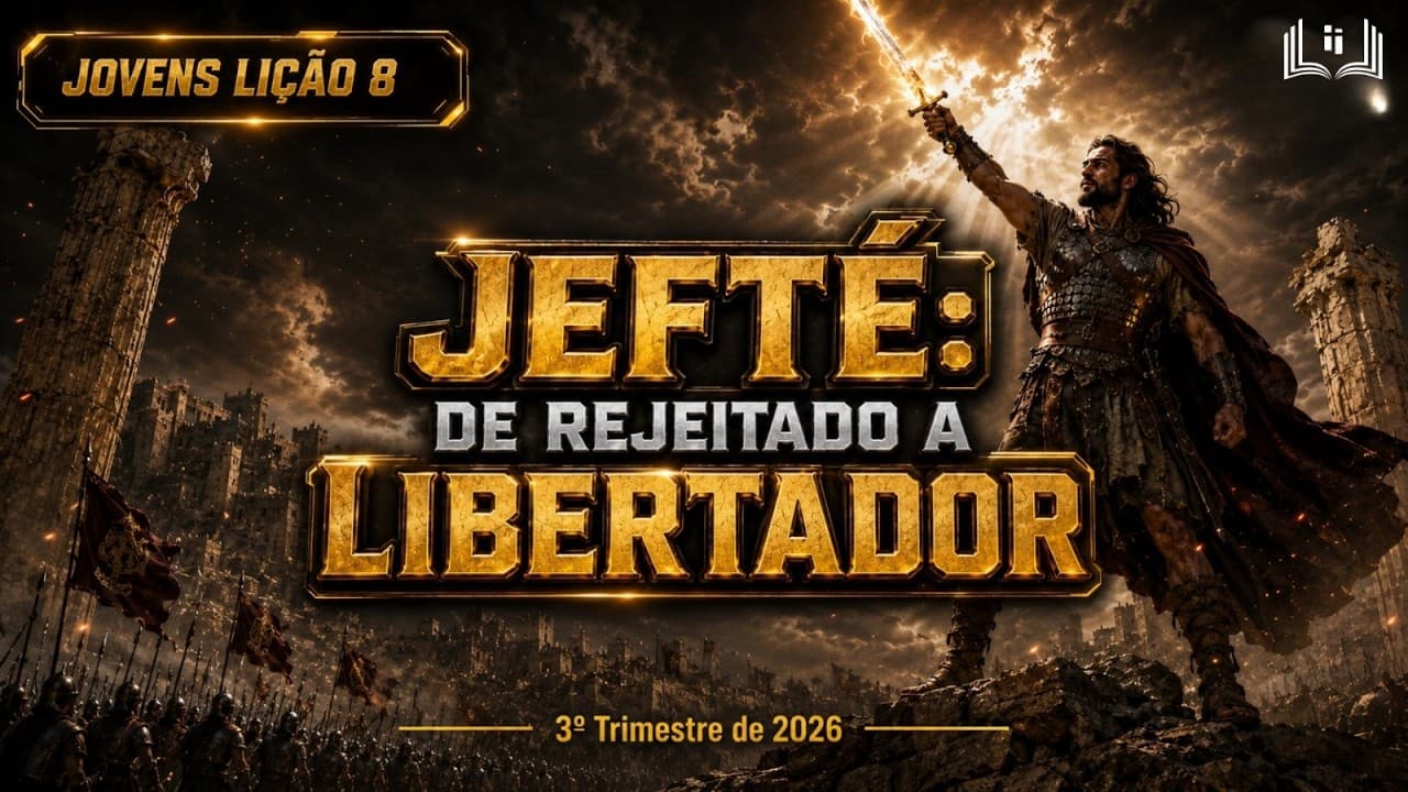 Capa da aula: Jefté: De Rejeitado a Libertador