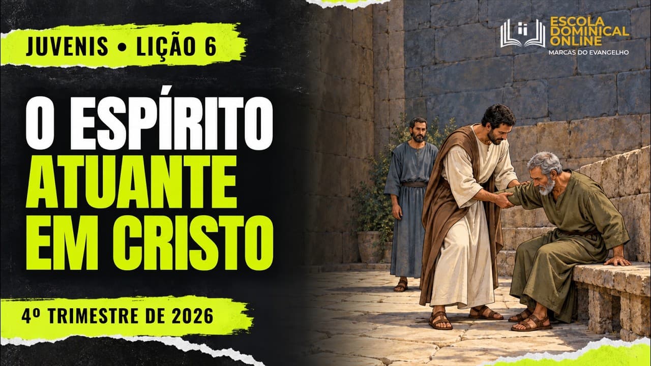 Imagem de fundo para O Espírito Atuante em Cristo