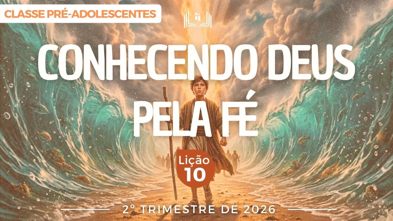 Capa da aula: Conhecendo Deus pela Fé