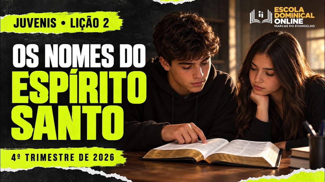 Capa da aula: Os Nomes do Espírito Santo