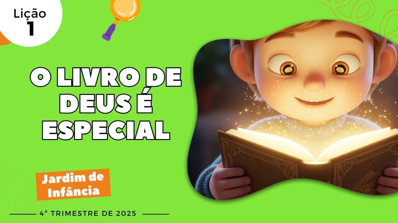 Capa da aula: O Livro De Deus É Especial