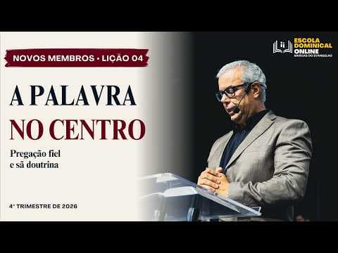 A Palavra no Centro