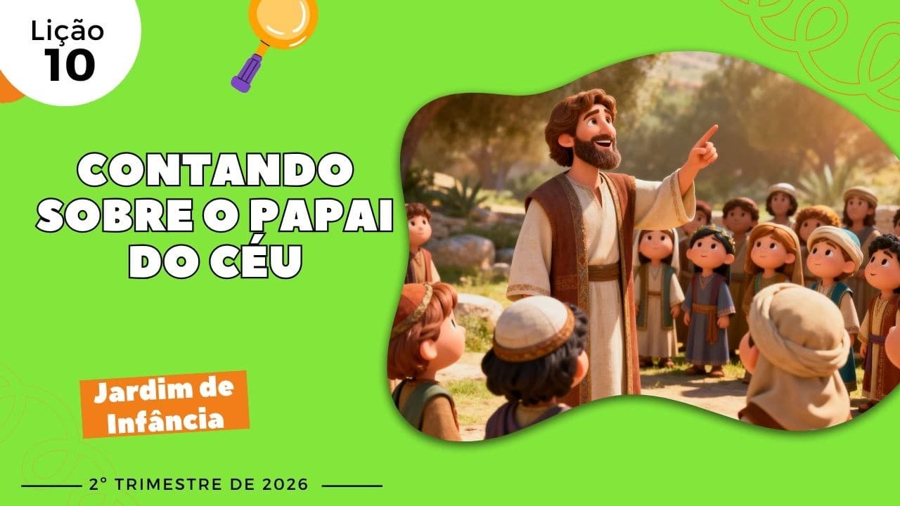 Capa da aula: Contando Sobre o Papai do Céu
