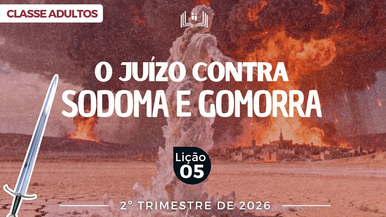 Capa da aula: O Juízo contra Sodoma e Gomorra