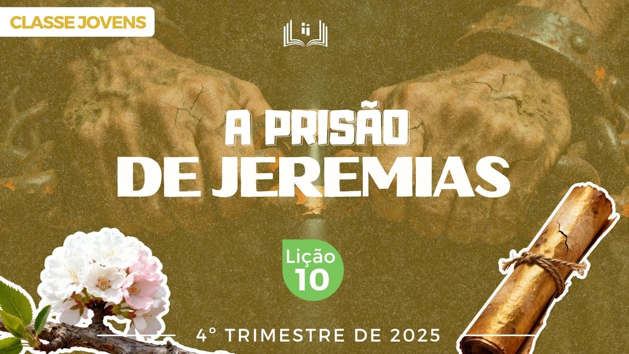 Capa da aula: A Prisão de Jeremias