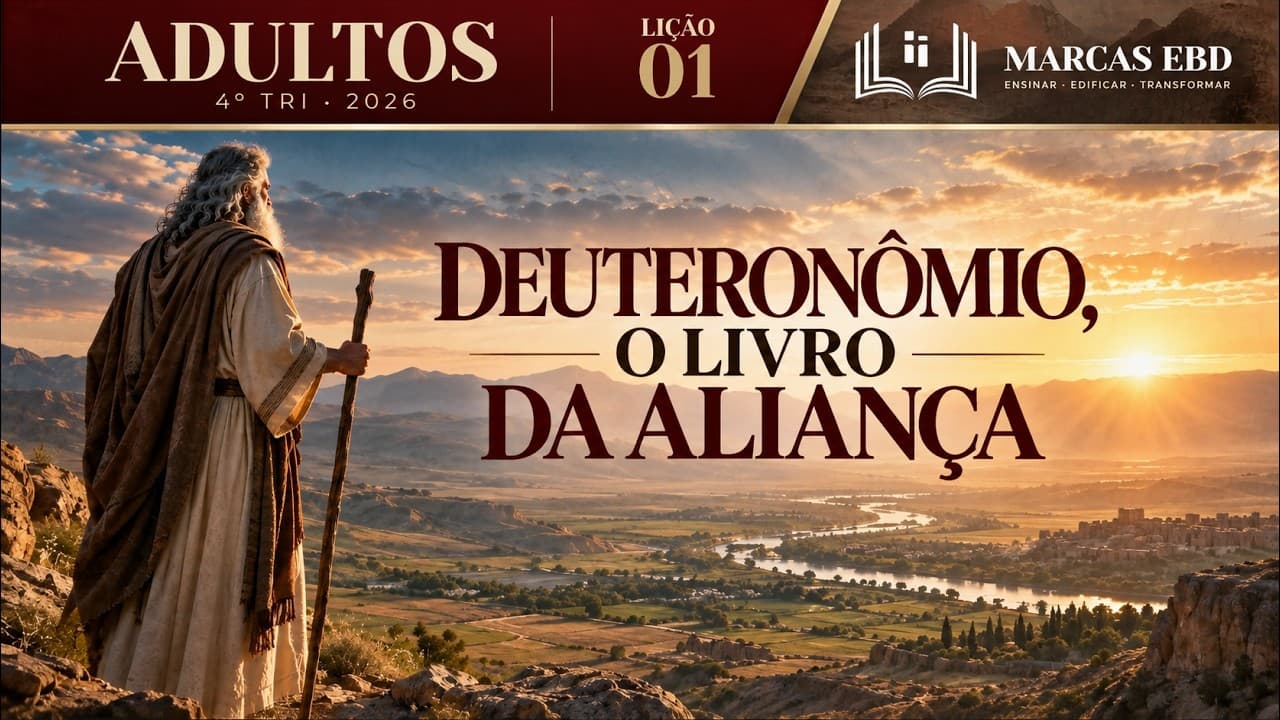 Capa da aula: Deuteronômio: o Livro da Aliança