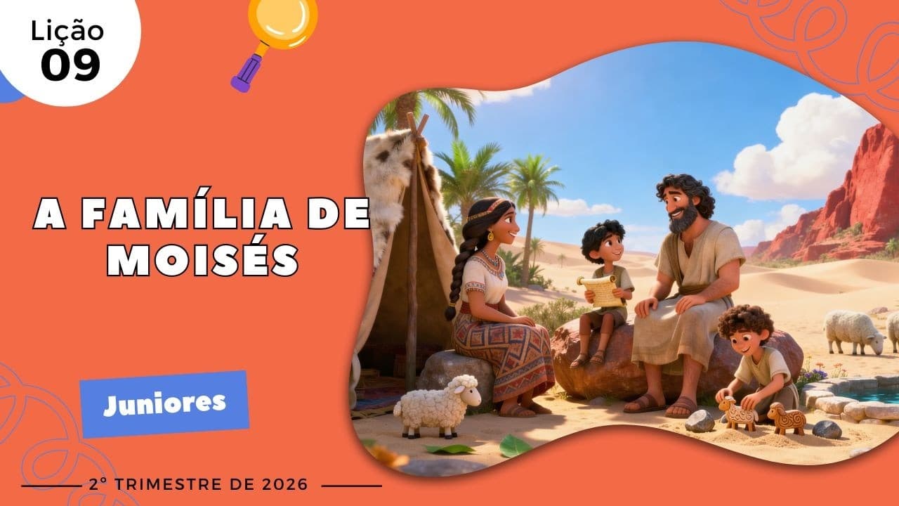 Capa da aula: A Família de Moisés