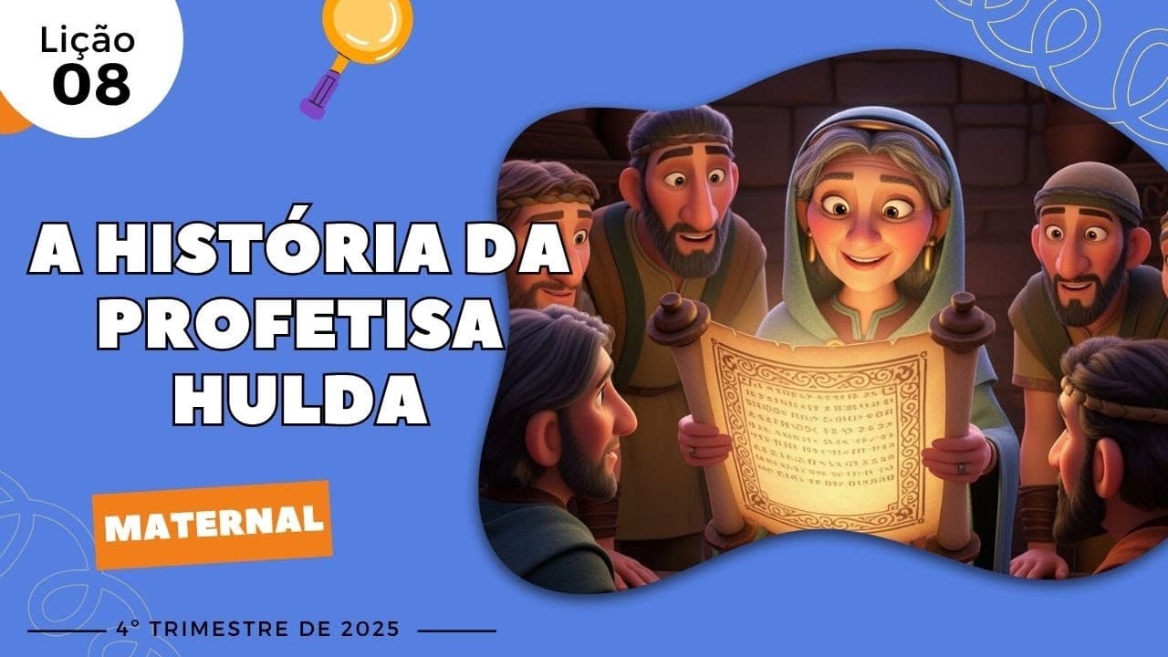 Capa da aula: A História Da Profetisa Hulda