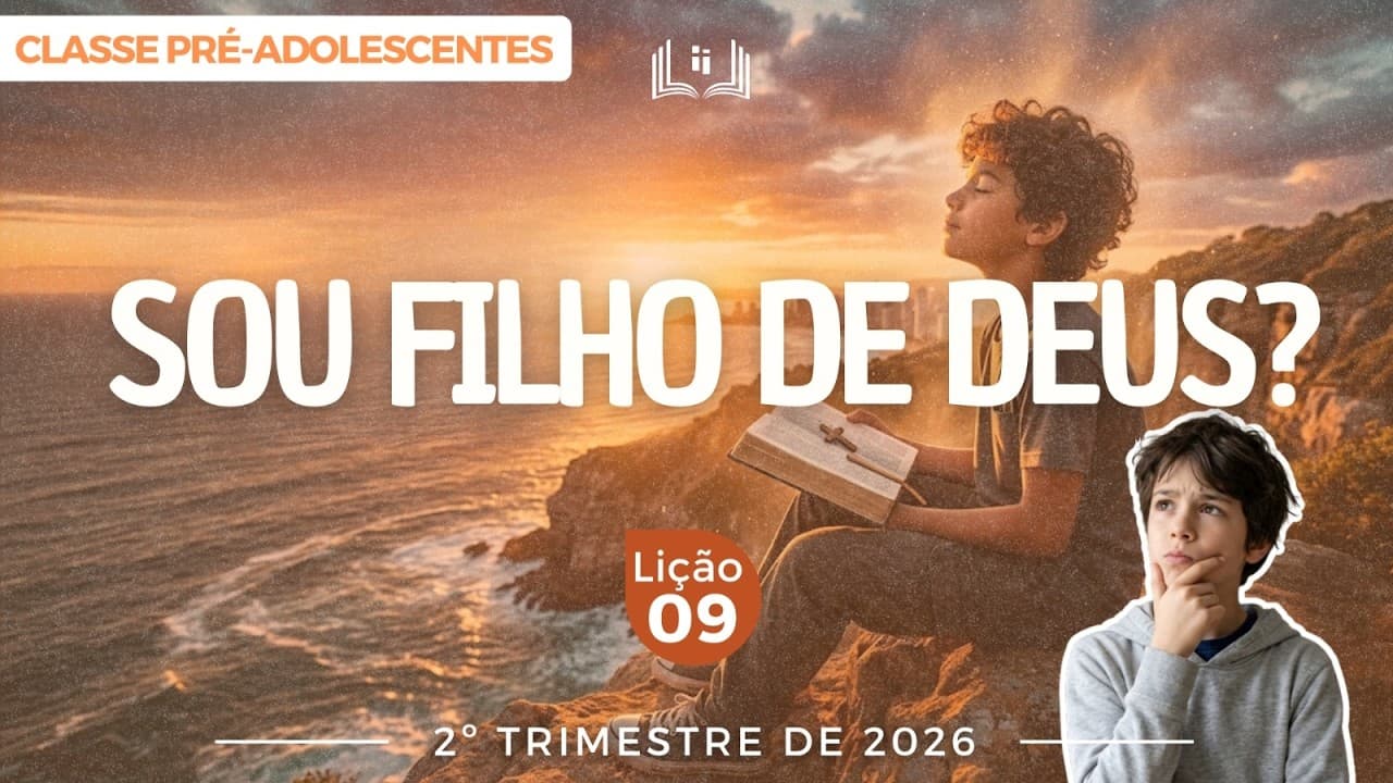 Capa da aula: Sou Filho de Deus?