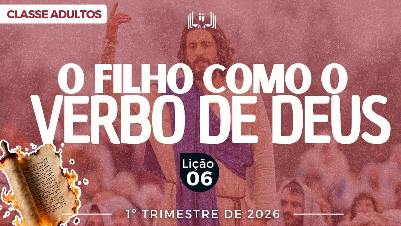 Capa da aula: O Filho como o Verbo de Deus