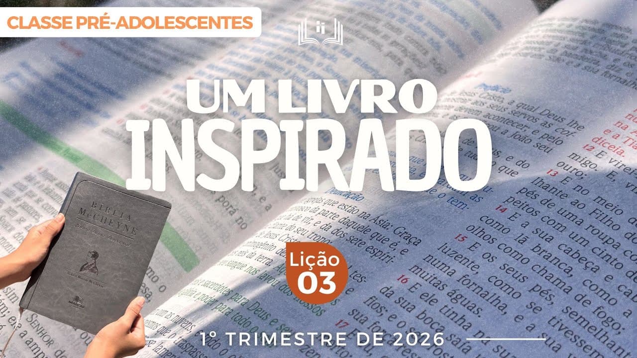 Capa da aula: Um Livro Inspirado
