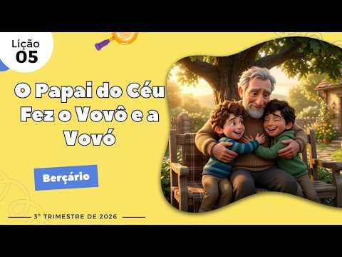 Aula de Berçário: O Papai do Céu Fez o Vovô e a Vovó