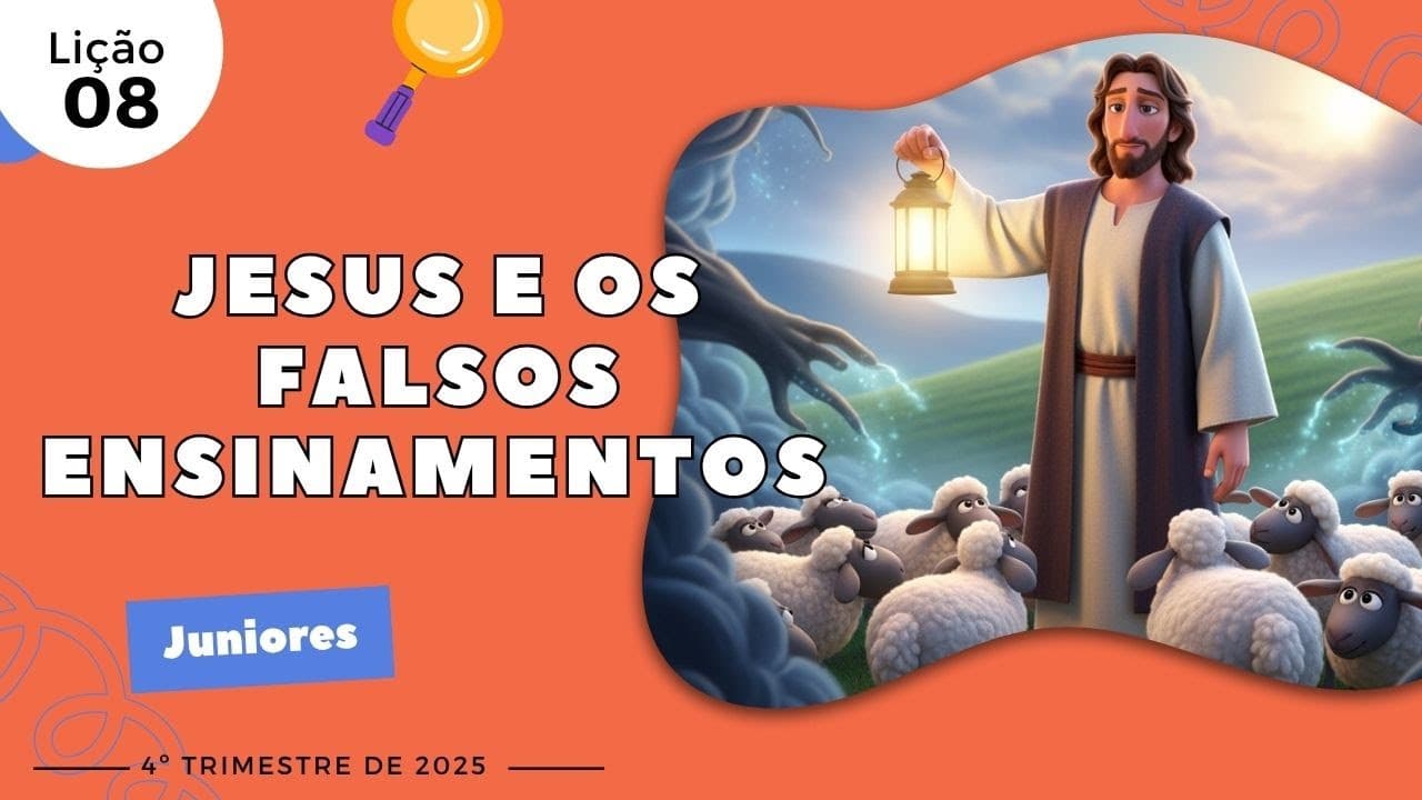 Capa da aula: Jesus E Os Falsos Ensinamentos