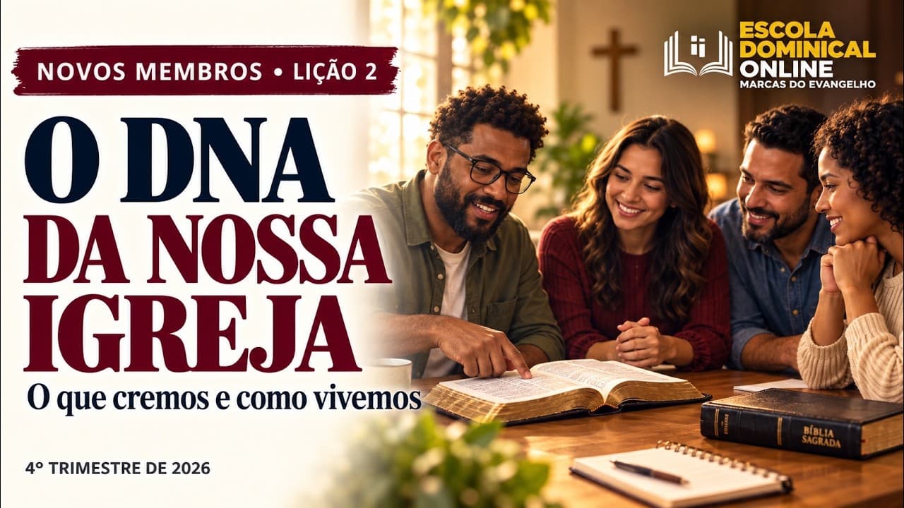 Capa da aula: O Evangelho no centro de tudo