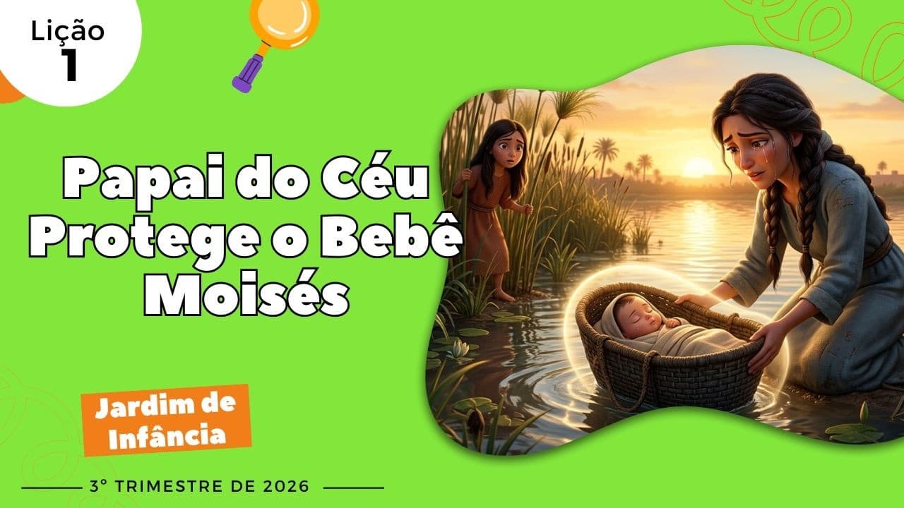 Papai do Céu Protege o Bebê Moisés