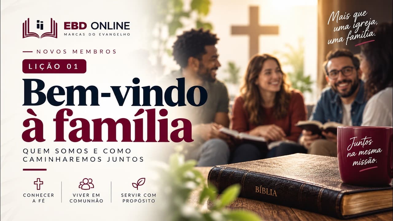 Capa da aula: Bem-vindo à casa: o DNA de Atos 2