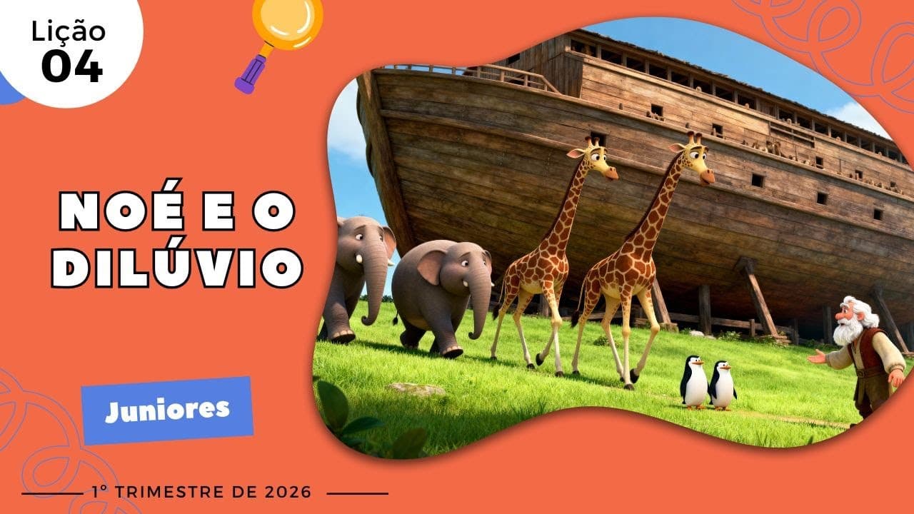 Capa da aula: Noé e o Dilúvio
