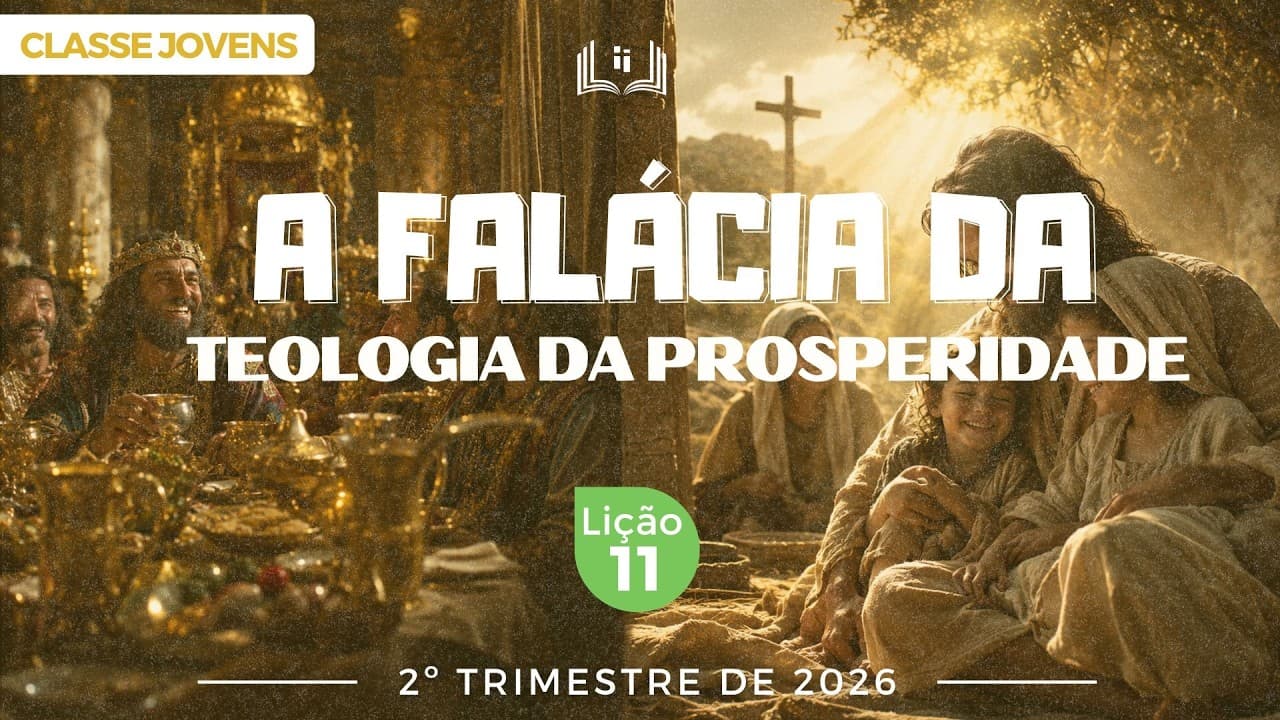 Capa da aula: A FALÁCIA DA TEOLOGIA DA PROSPERIDADE