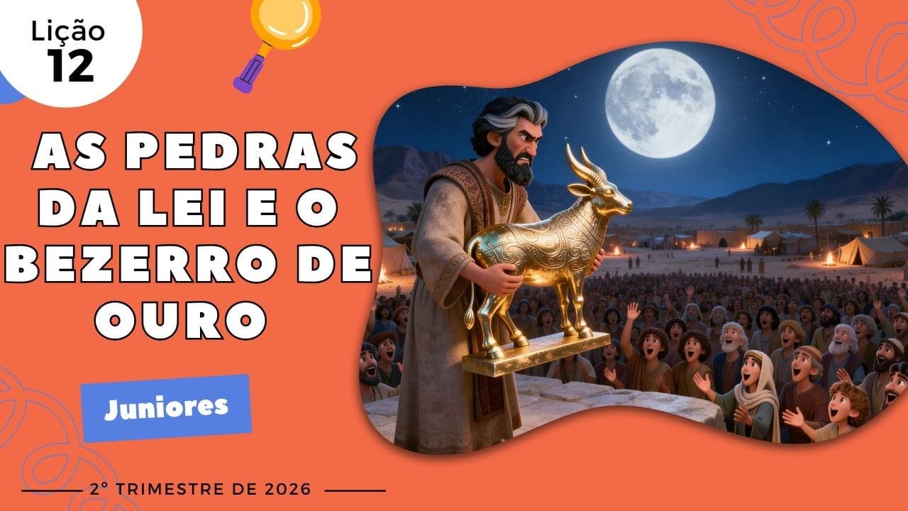 Capa da aula: As Pedras da Lei e o Bezerro de Ouro