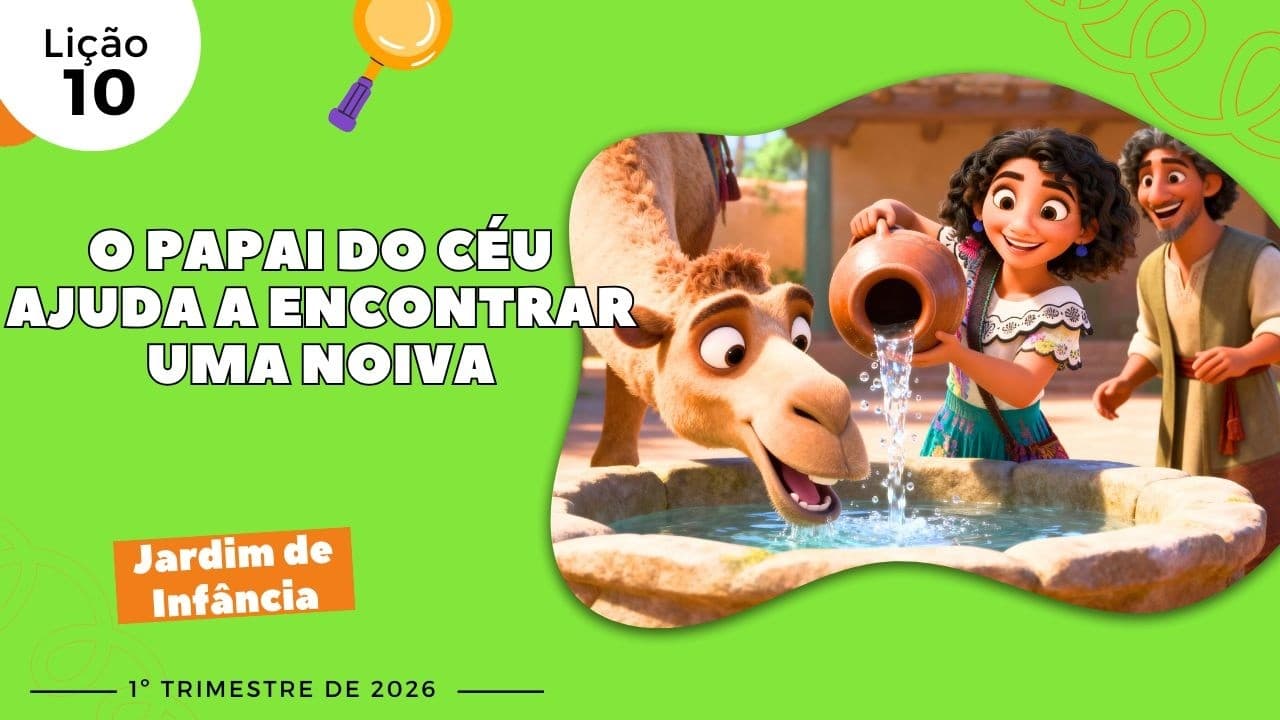 Capa da aula: O Papai do Céu ajuda a encontrar uma noiva.