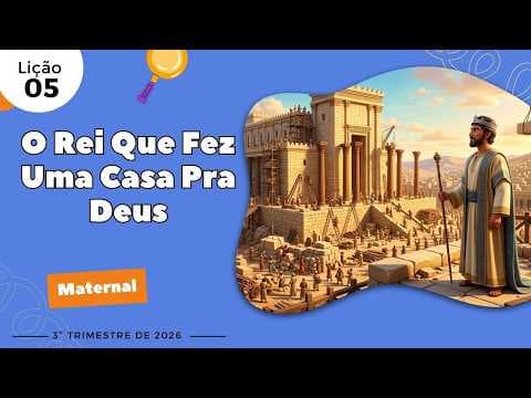 Aula de Maternal: A Casa de Deus