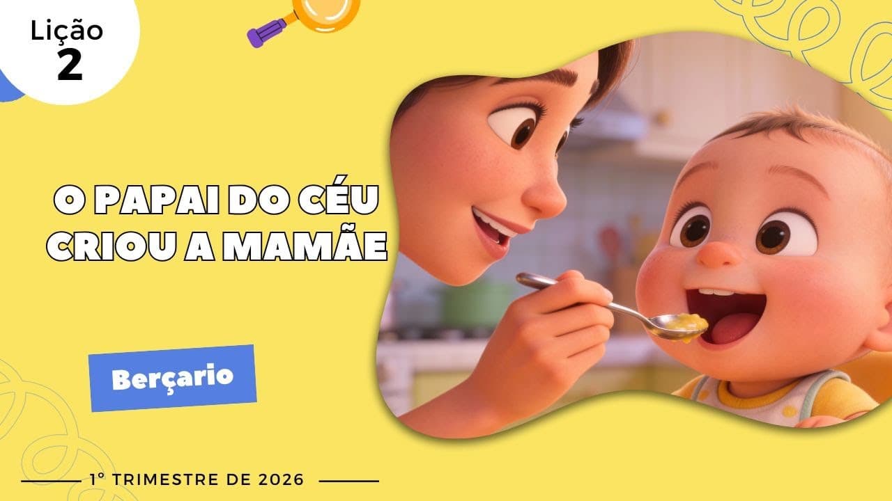 Capa da aula: O Papai do Céu Criou a Mamãe.