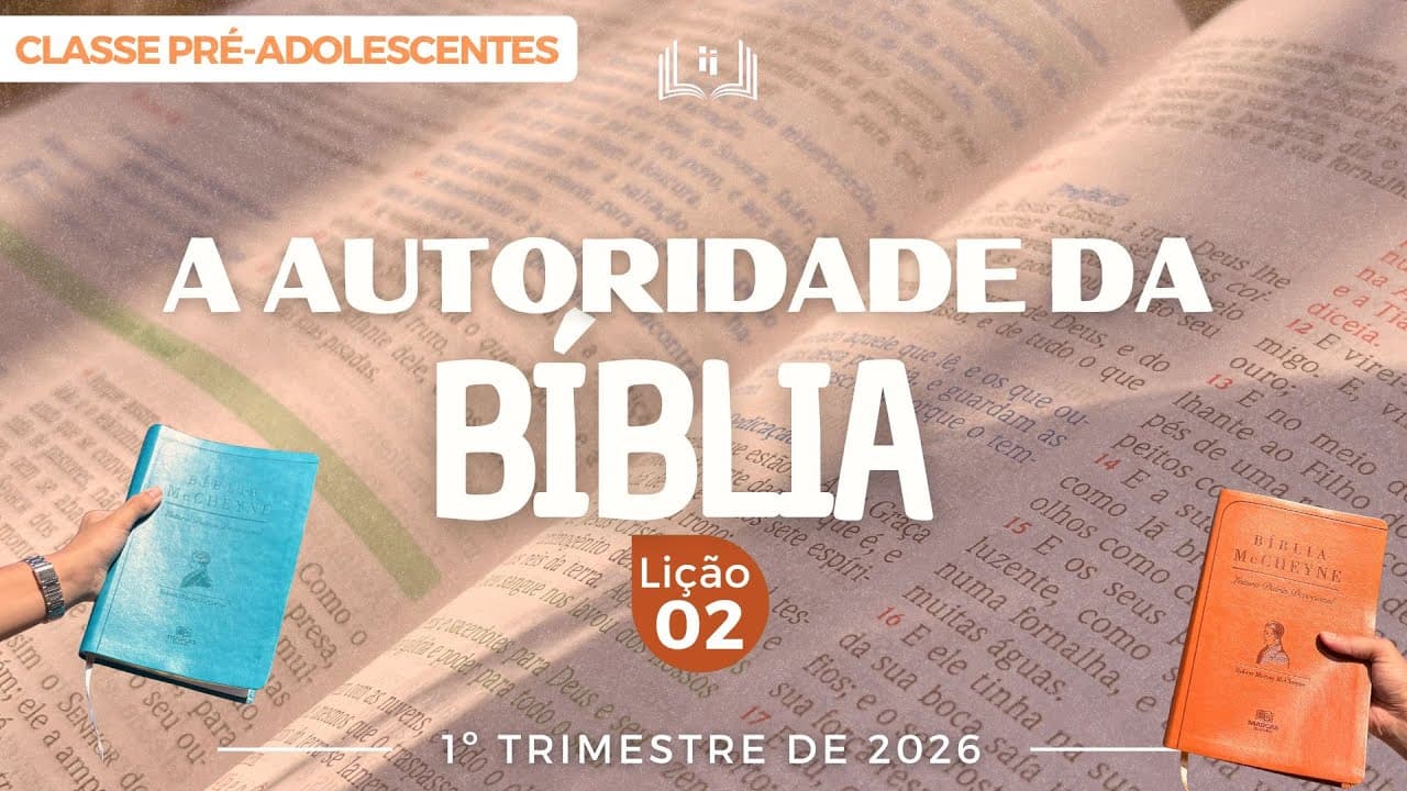 Capa da aula: A Autoridade da Bíblia