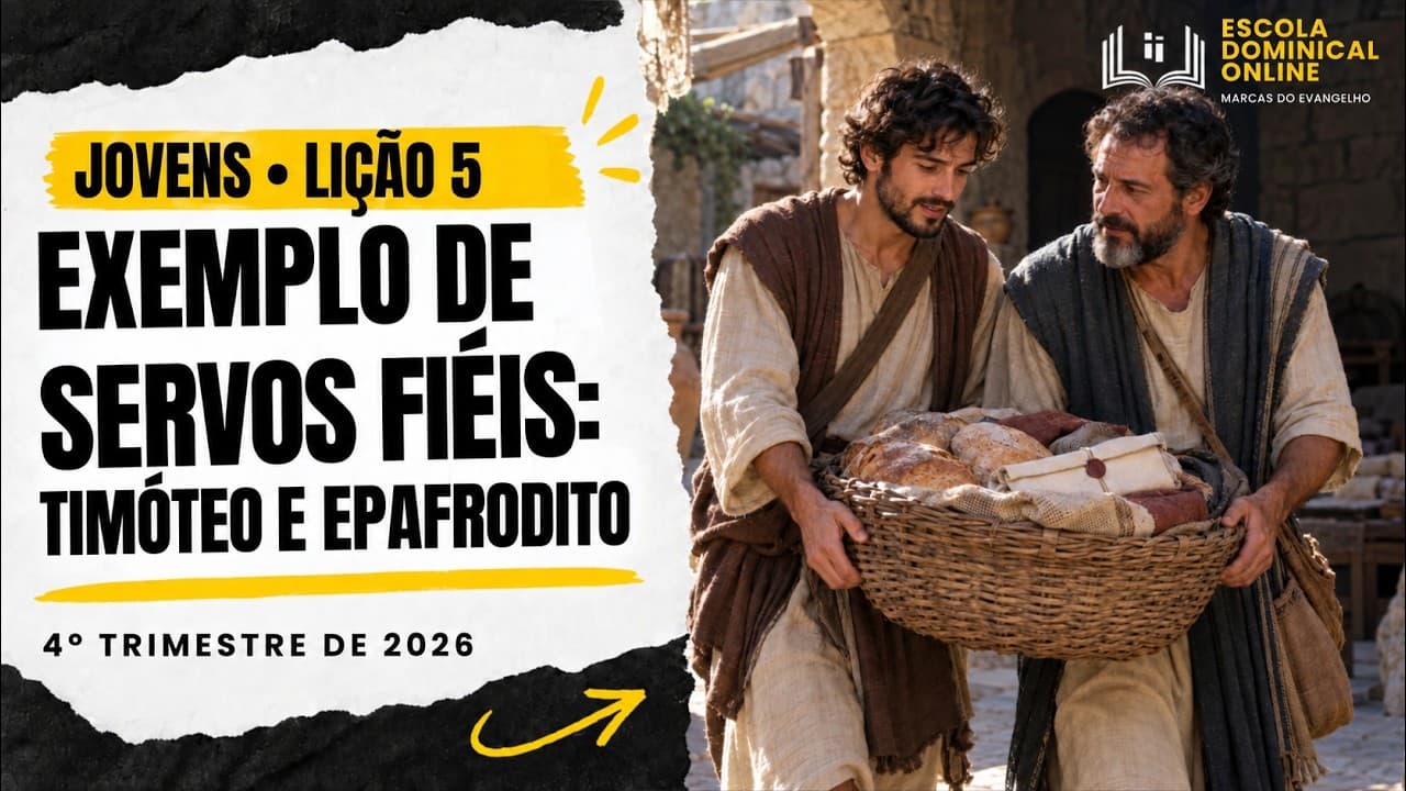 Lesson cover: Faithful Servants: Timothy and Epaphroditus