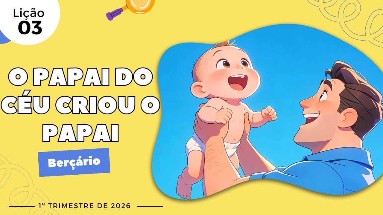Capa da aula: O Papai do Céu Criou o Papai.