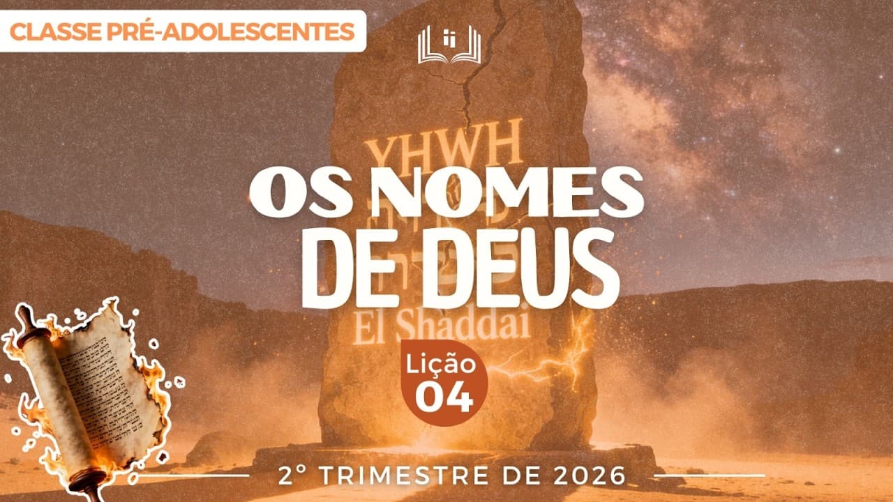 Capa da aula: Os Nomes de Deus