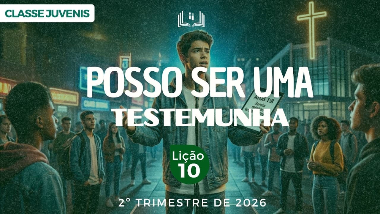 Capa da aula: Posso Ser Uma Testemunha