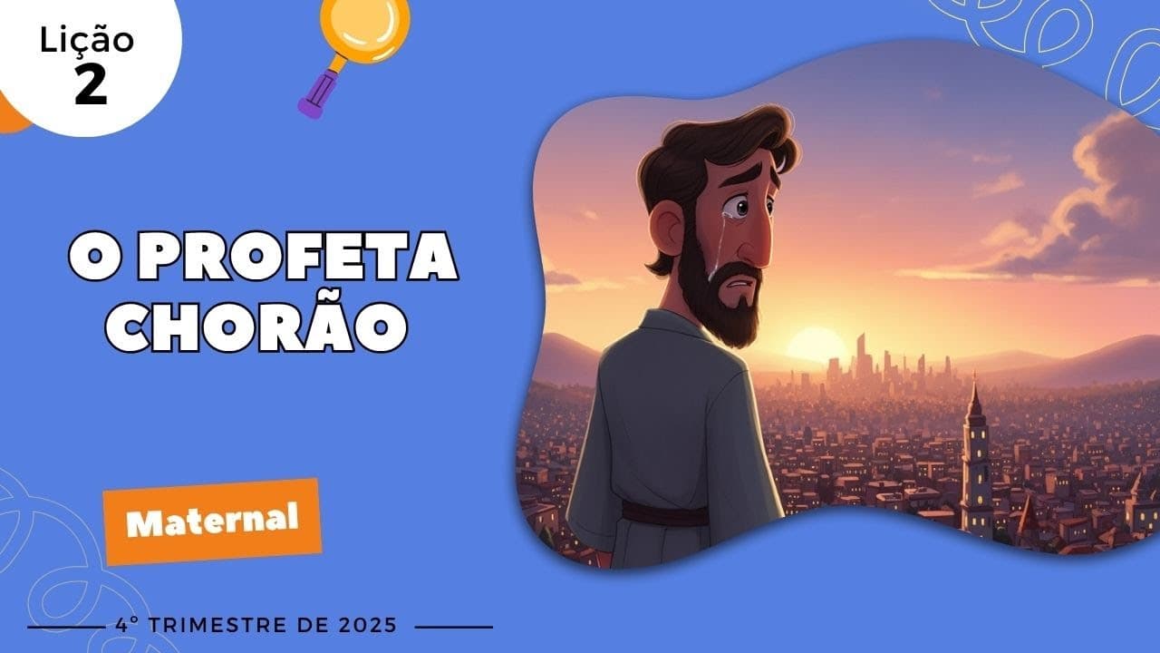 Capa da aula: O Profeta Chorão