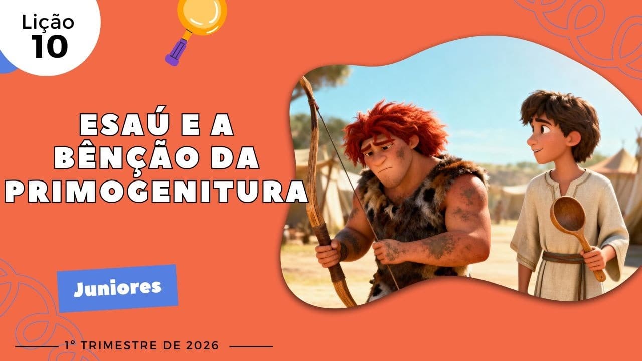 Capa da aula: Esaú e a Benção da Primogenitura