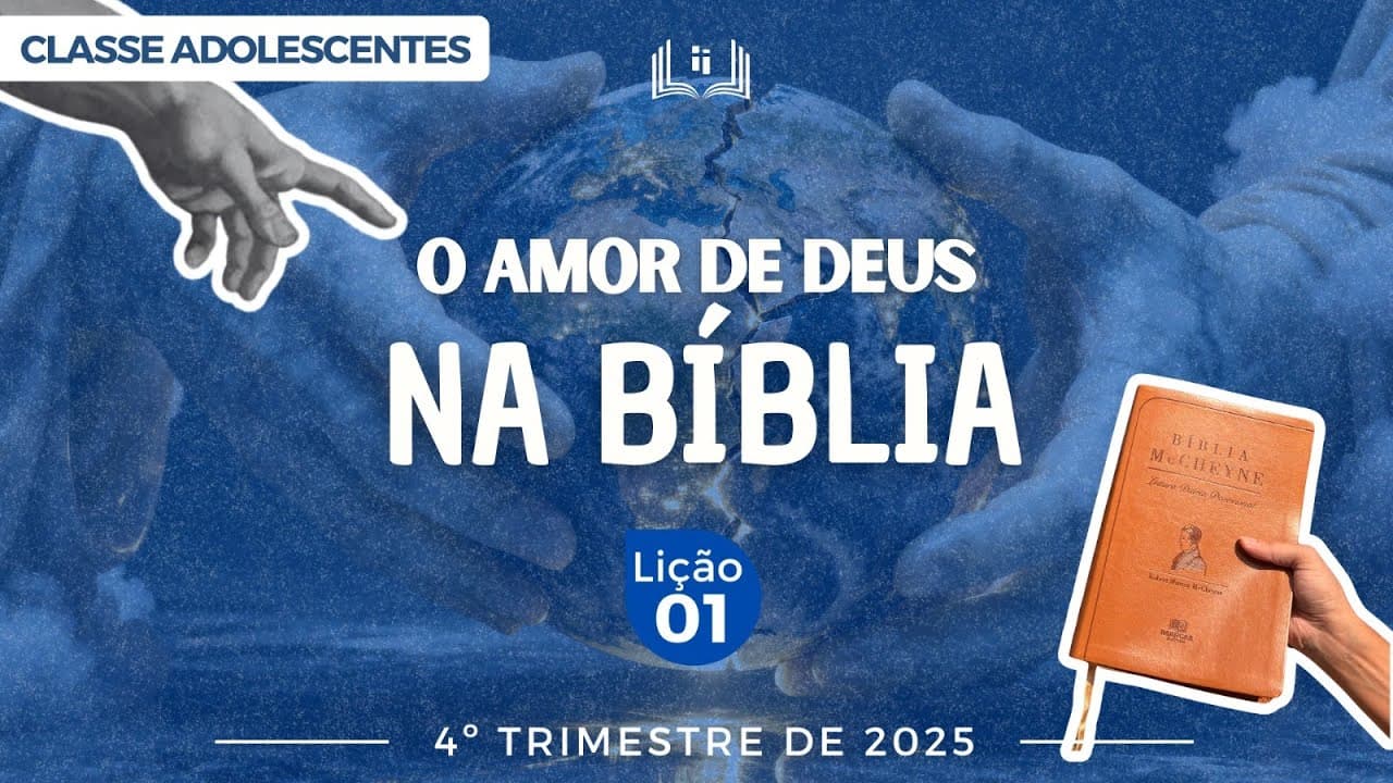 Capa da aula: O Amor De Deus Na Bíblia