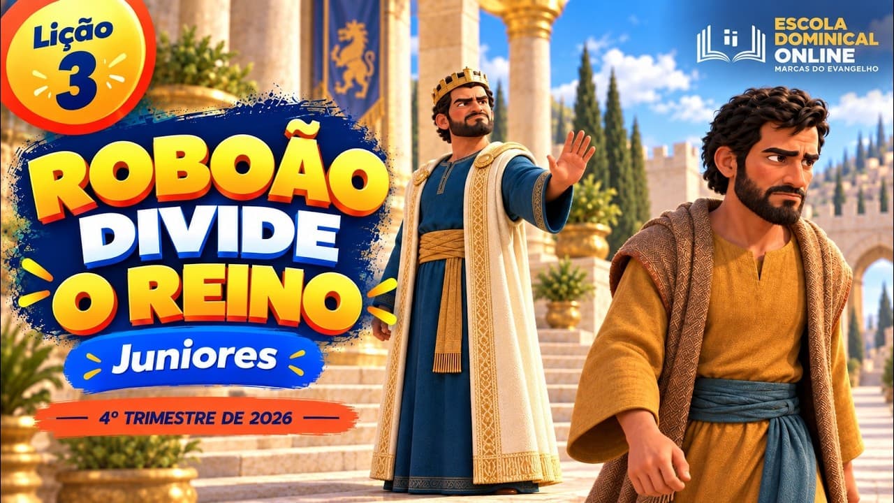Capa da aula: Roboão Divide o Reino