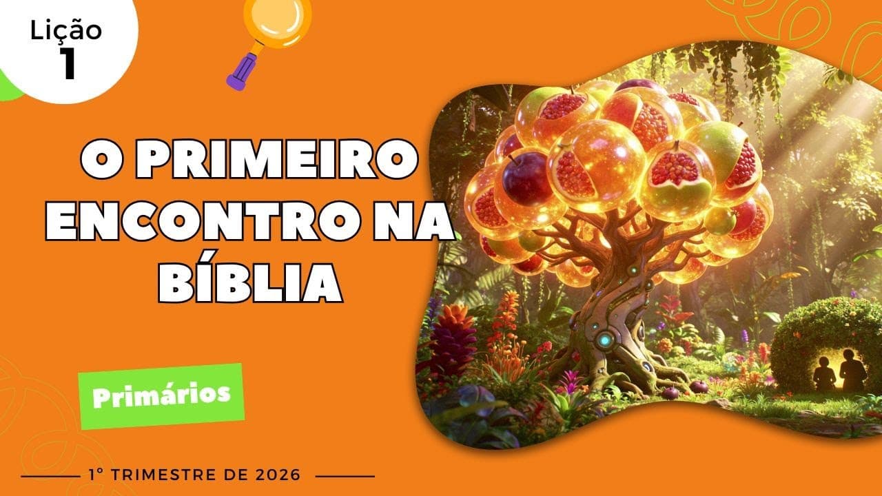 Capa da aula: O Primeiro Encontro na Bíblia